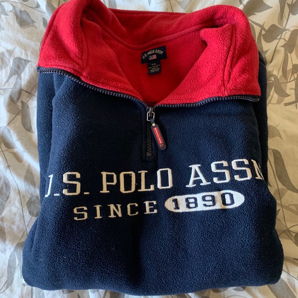 SUPER COMFY QUARTER ZIP POLO